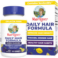 MaryRuth's Daily Hair Formula Gummies | with 500 mg SesZenBio + 2,500 mcg Biotin | Thicker, Denser Hair for Women | Vitamins A & C | Hair, Skin, & Nail Health | Collagen Production | 60 ct
